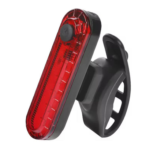 Feu arrière de vélo lumineux rechargeable par USB - Installation facile