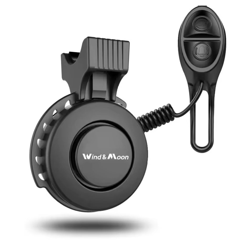 Sonnette électrique de vélo, VTT et Scooter - 4 Modes d'alarme sonore - Rechargeable par USB - Klaxon électrique