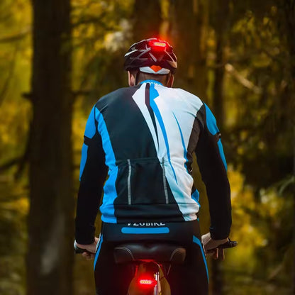 Feu arrière de vélo lumineux rechargeable par USB - Installation facile